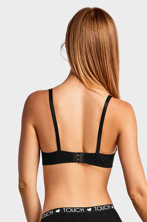 3 PCS  LADIES NO WIRE COTTON PLAIN BRA (Copy)